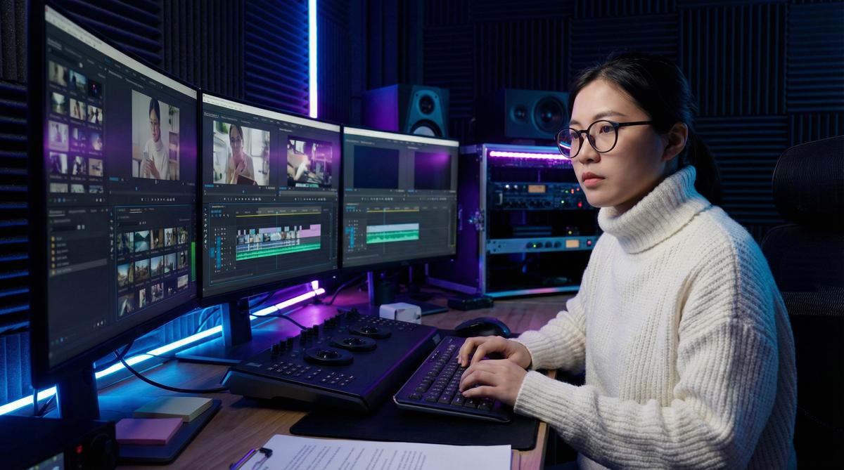 蜜桃传媒社区AI剪辑教学